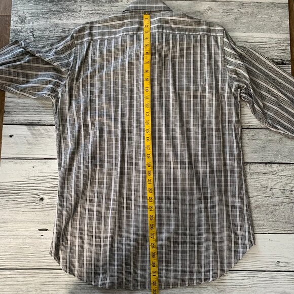 Etro Milano Check Graphic Print Casual Button Down Shirt - Picture 10 of 11